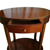 Side table, mahogany, Art Deco, circa 1920