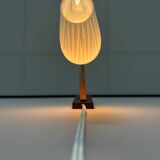 Vintage wall lamp glass danish design