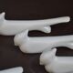 10 ceramic "bird" knife rests