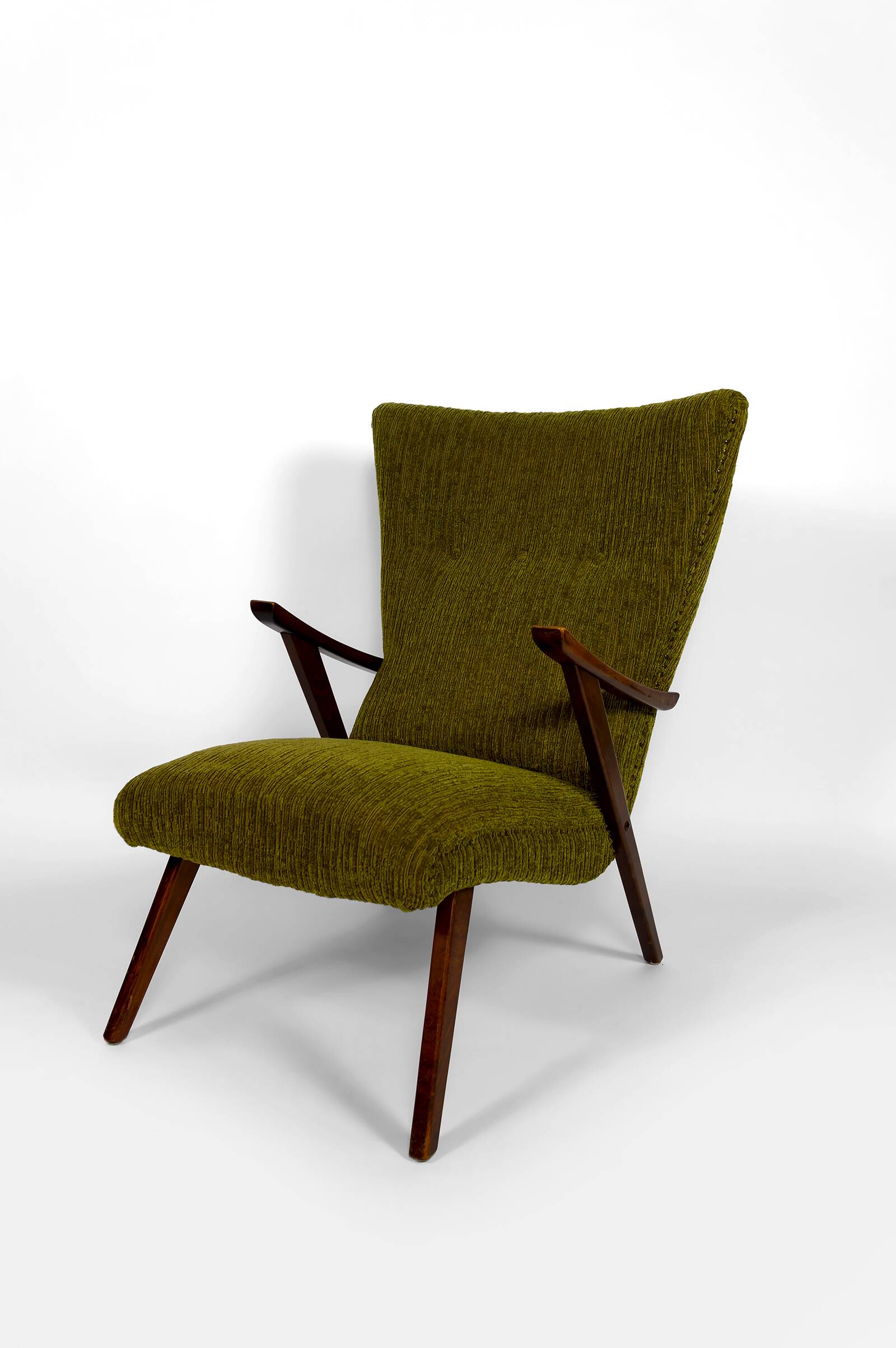 Wingback armchair, Modernist design 1960s – Rare original piece