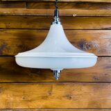 Space age lamp ufo pendant light, up and down 1970