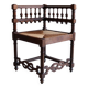 Vintage fireplace corner chair