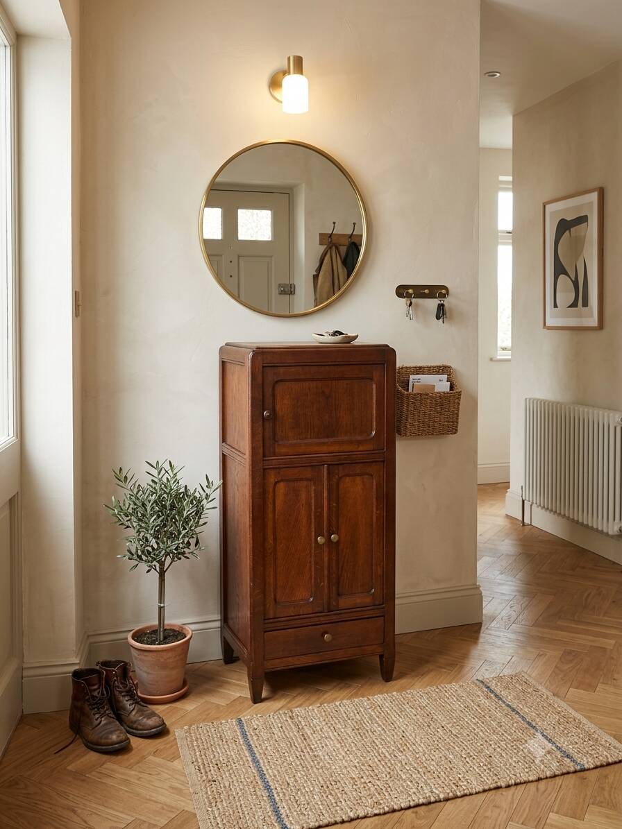 Art Deco oak furniture