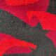 Abstract Wool Rug from the 70s