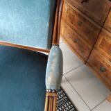 Fauteuil et 2 chaises style Louis XVI