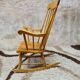 Rocking-chair scandinave 1970 vintage