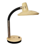 Lampe de table de bureau en métal beige moderne du milieu du siècle, années 1960