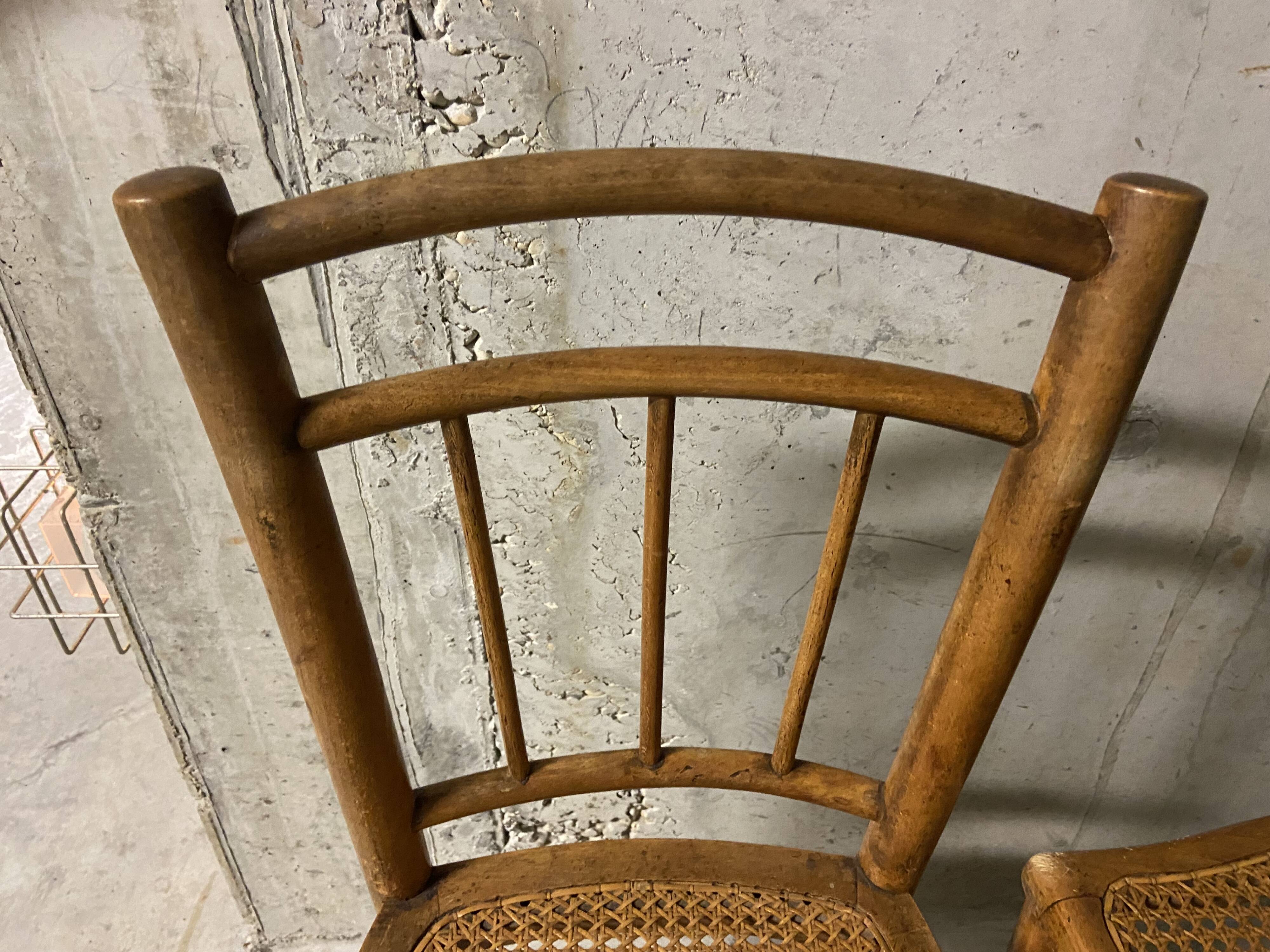 Bistro chairs 50s