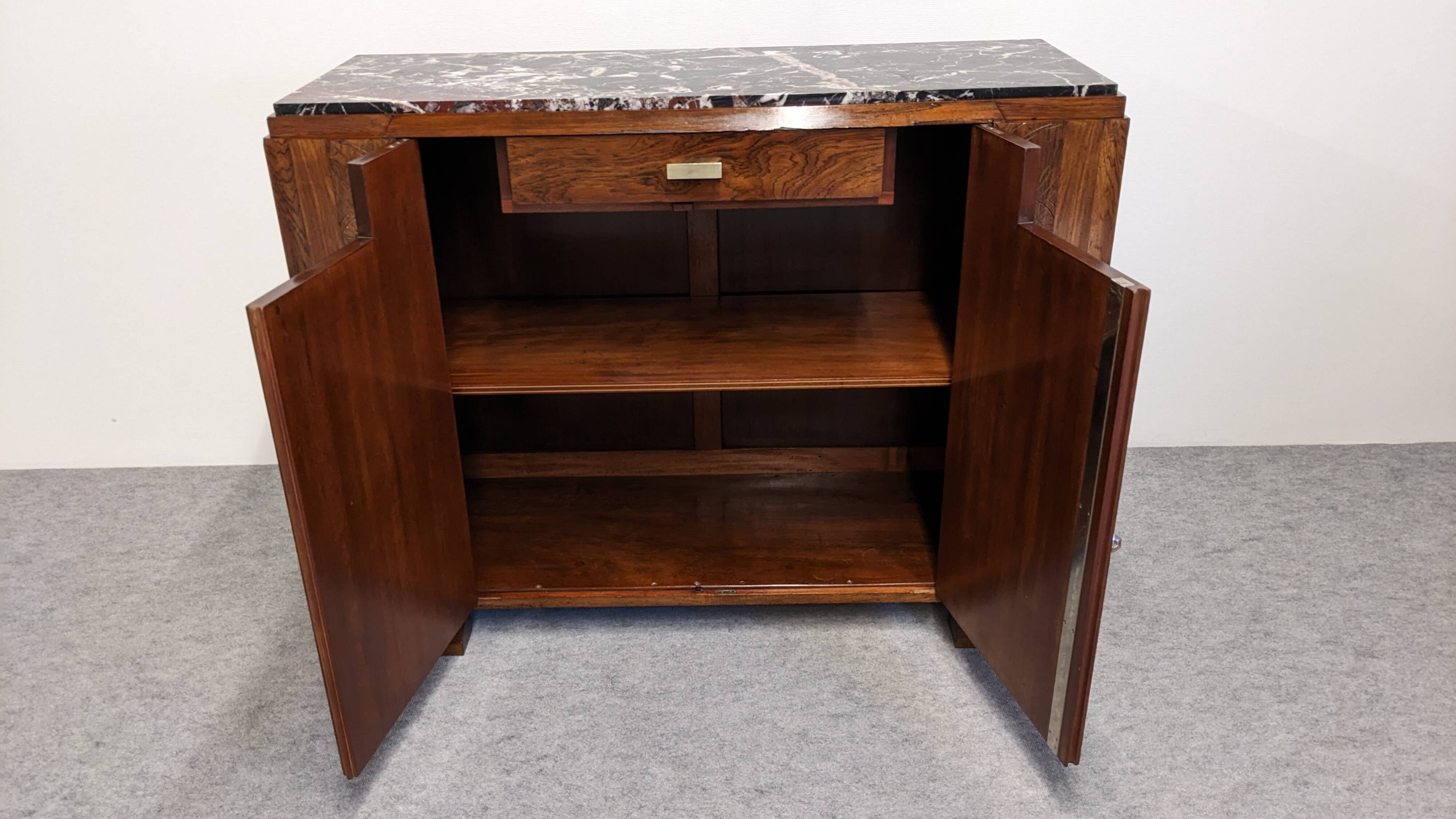 Buffet Art déco en palissandre, France vers 1920