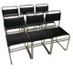 Set of 6 B5/B40 Chairs with Tubular Frame attributed to Marcel Breuer