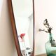 Asymmetrical Scandinavian mirror 77x37cm