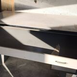 Metal industrial desk