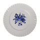 Keller Flat Plate - Guerin - Blue Flower Decoration