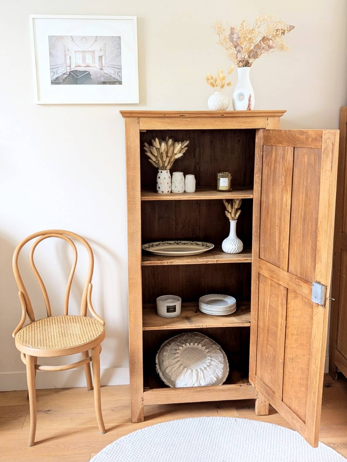 Parisian oak wardrobe