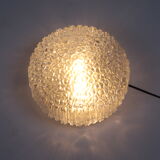 Glass Flush Mount or Sconce by Helena Tynell for Glashütte Limburg, 1960s