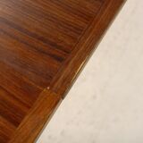 Scandinavian walnut dining table, Sweden, 1960