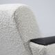 Vintage Deutsche Democratic Republic DDR, 60s, White Bouclé