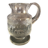 Cut crystal pitcher