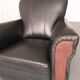 Fauteuil Club Art Déco milieu du siècle 20eme