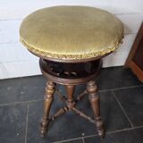 Ancien tabouret de piano réglable