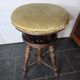 Antique adjustable piano stool