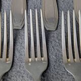 Ménagère métal argenté, 38 pièces Orfèvre Apollo, Art Déco, années 20/30