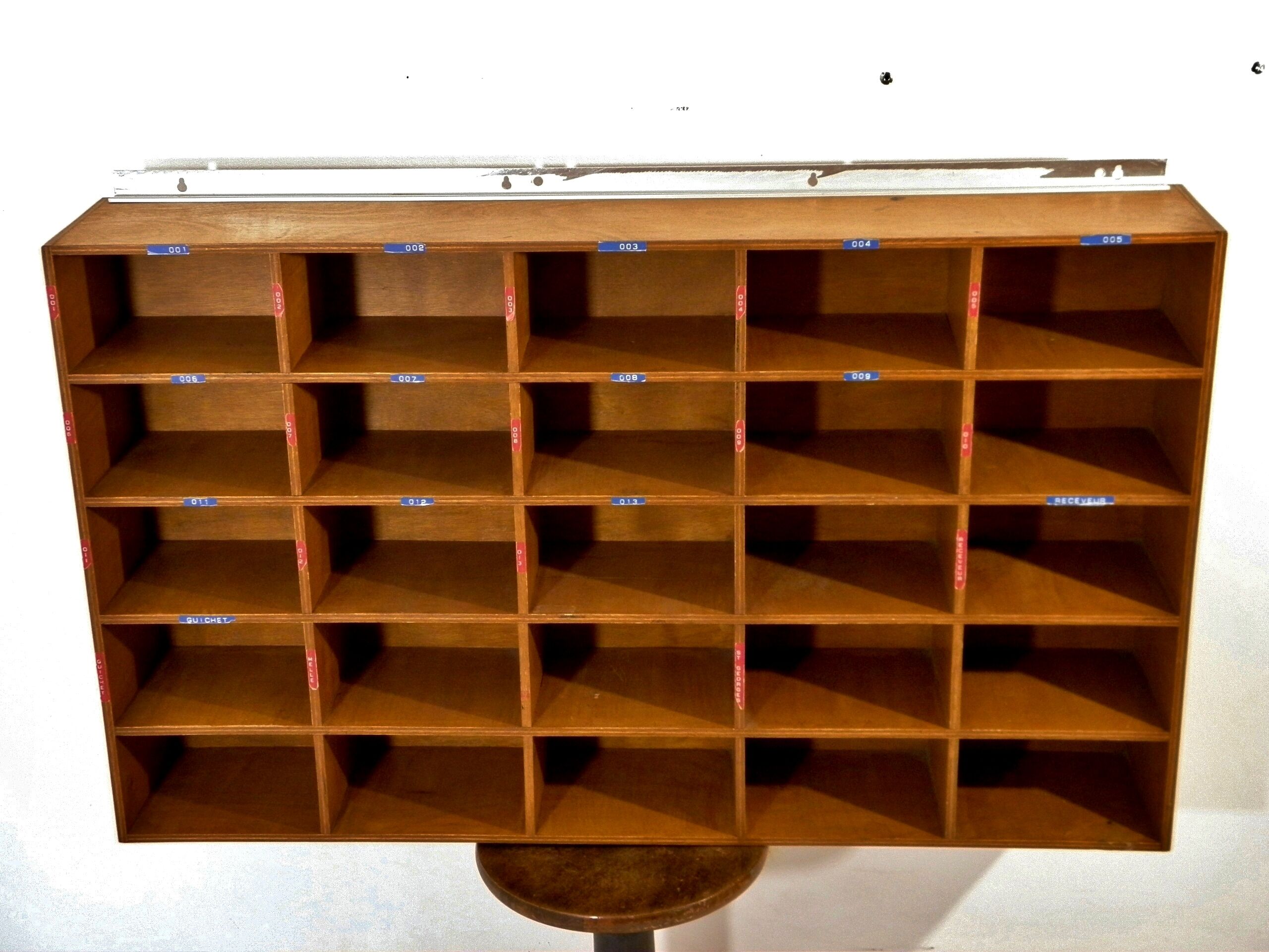 Former postal sorting bin