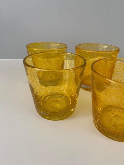 Gobelets verre Bullé Biot