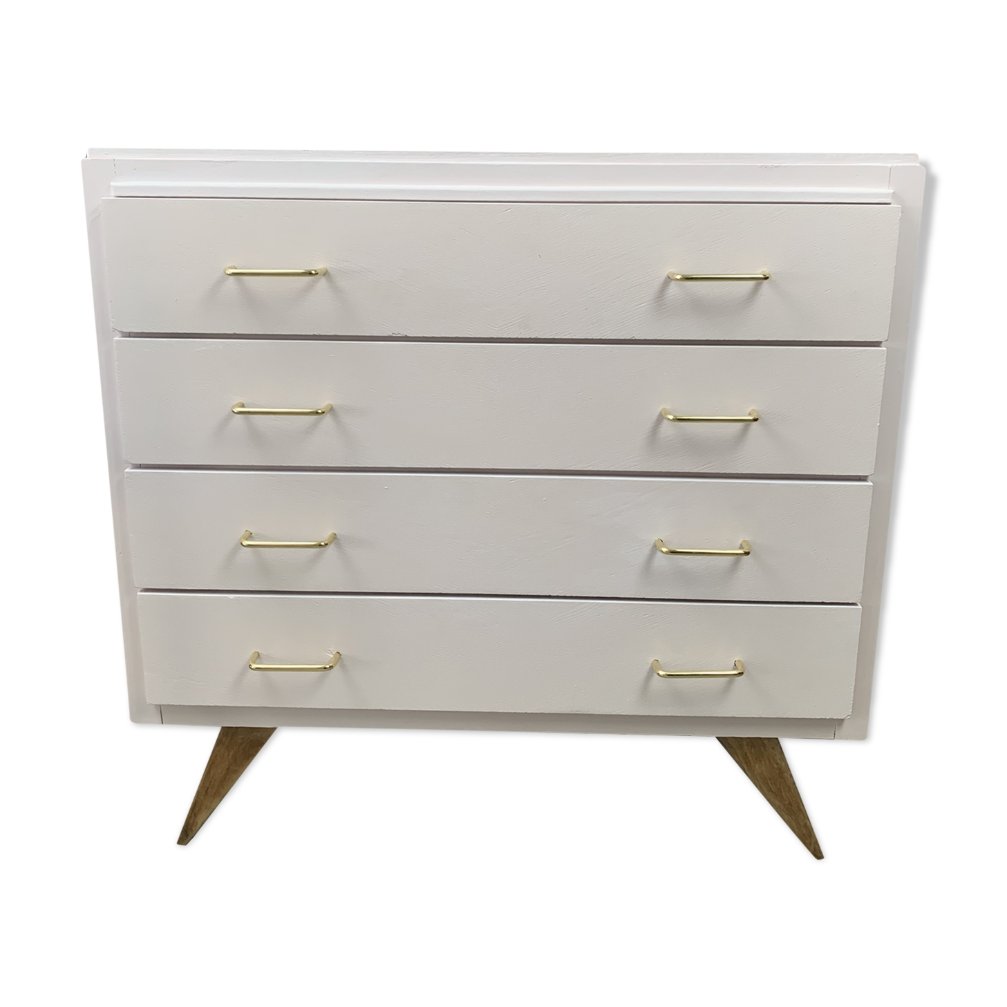 Powder pink vintage dresser