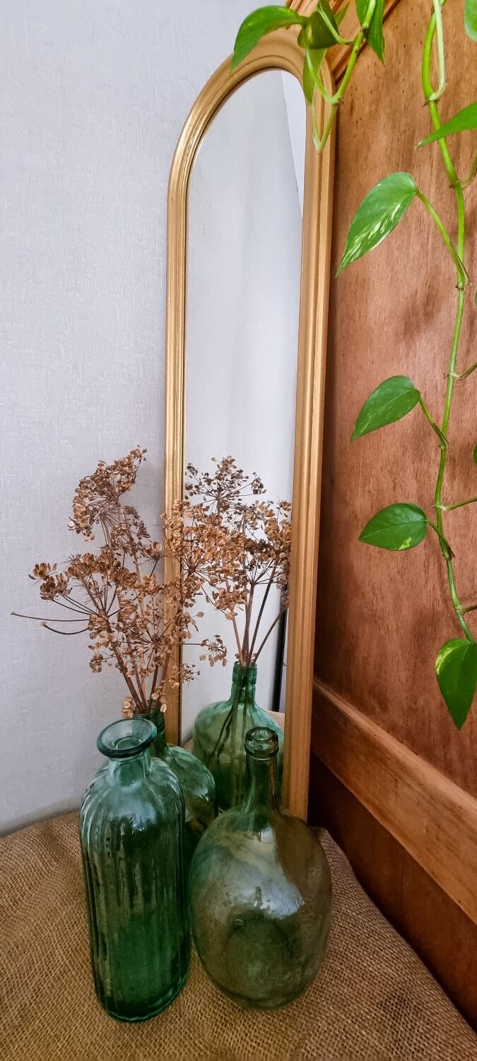 Vintage mirror gilded wood