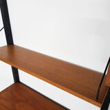 Poul Cadovius for Royal System free standing teak wall unit, Denmark 1950