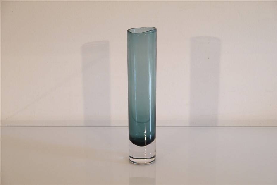 Scandinavian Sommerso glass vase, 1960s
