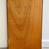 Miroir vintage rectangulaire en teck 48x76cm