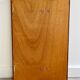 Vintage rectangular teak framed mirror