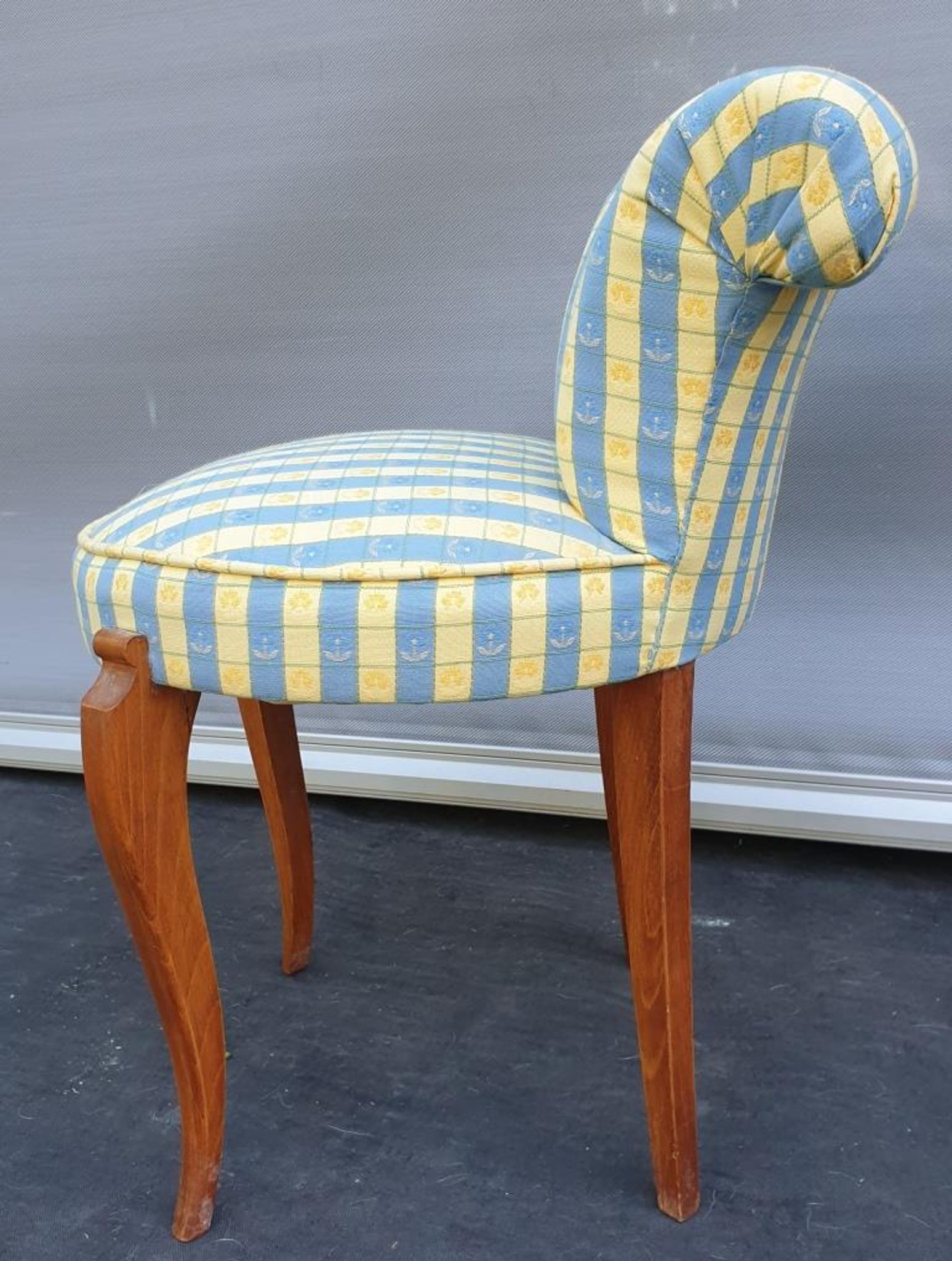 Chaise tapissier de coiffeuse de chambre 1940