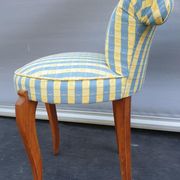 Chaise tapissier de coiffeuse de chambre 1940