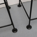 Set of 4 bar-stools Wire 1960s