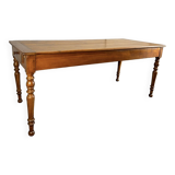 Cherry farmhouse table