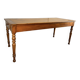Cherry farmhouse table
