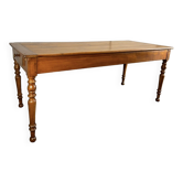 Cherry farmhouse table