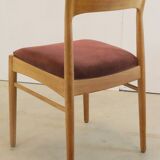Set van 4 Niels Bach eetkamerstoelen 'Skodborgskov'