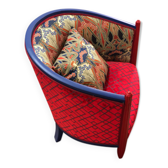 Art deco gondola armchair circa 1925