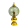 Table lamp in brass and blown glass, Caccia Dominioni style 60s