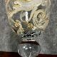 luxurious crystal vase and tray set / Murano - Baccarat