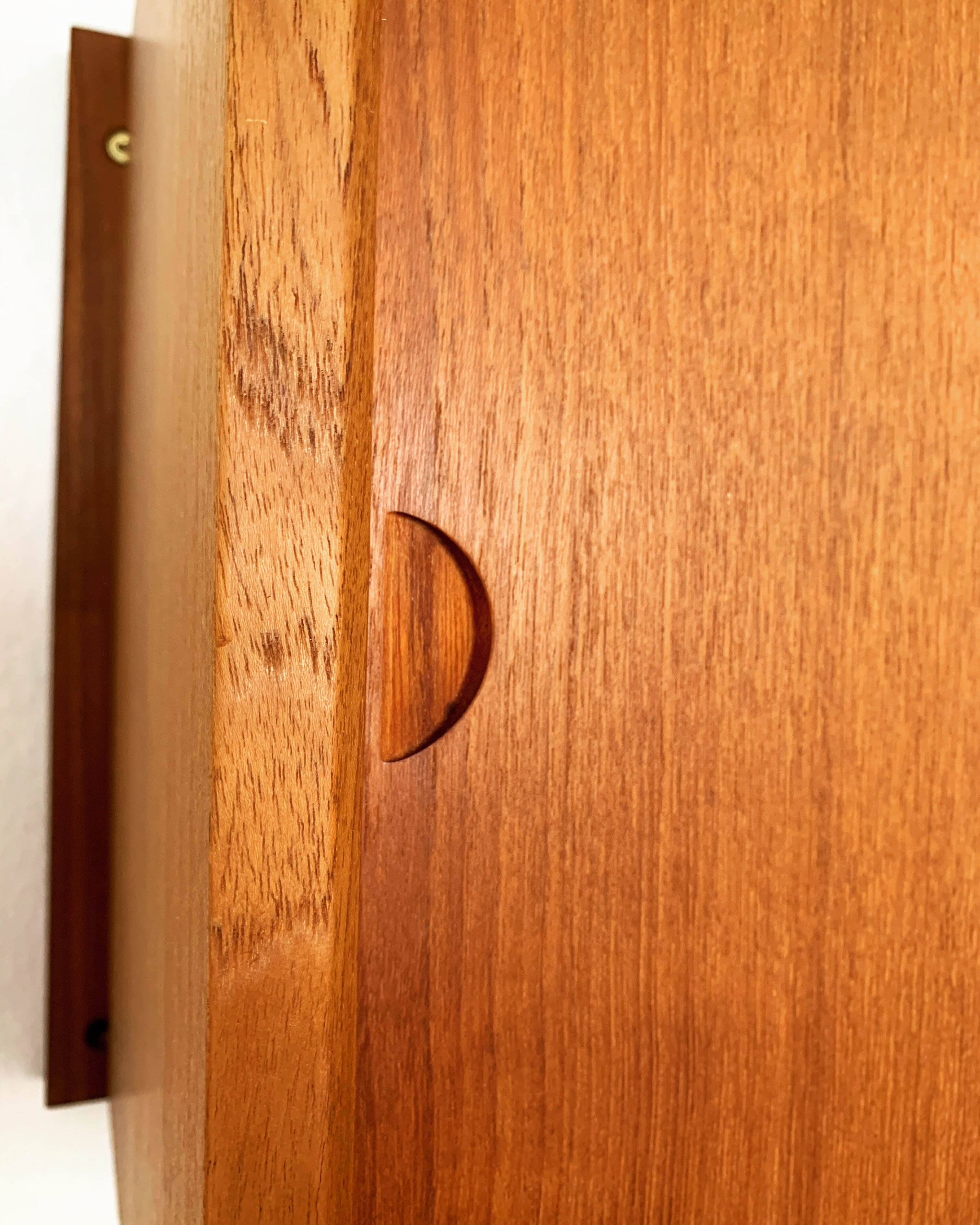 Danish modular teakwood  wall unit