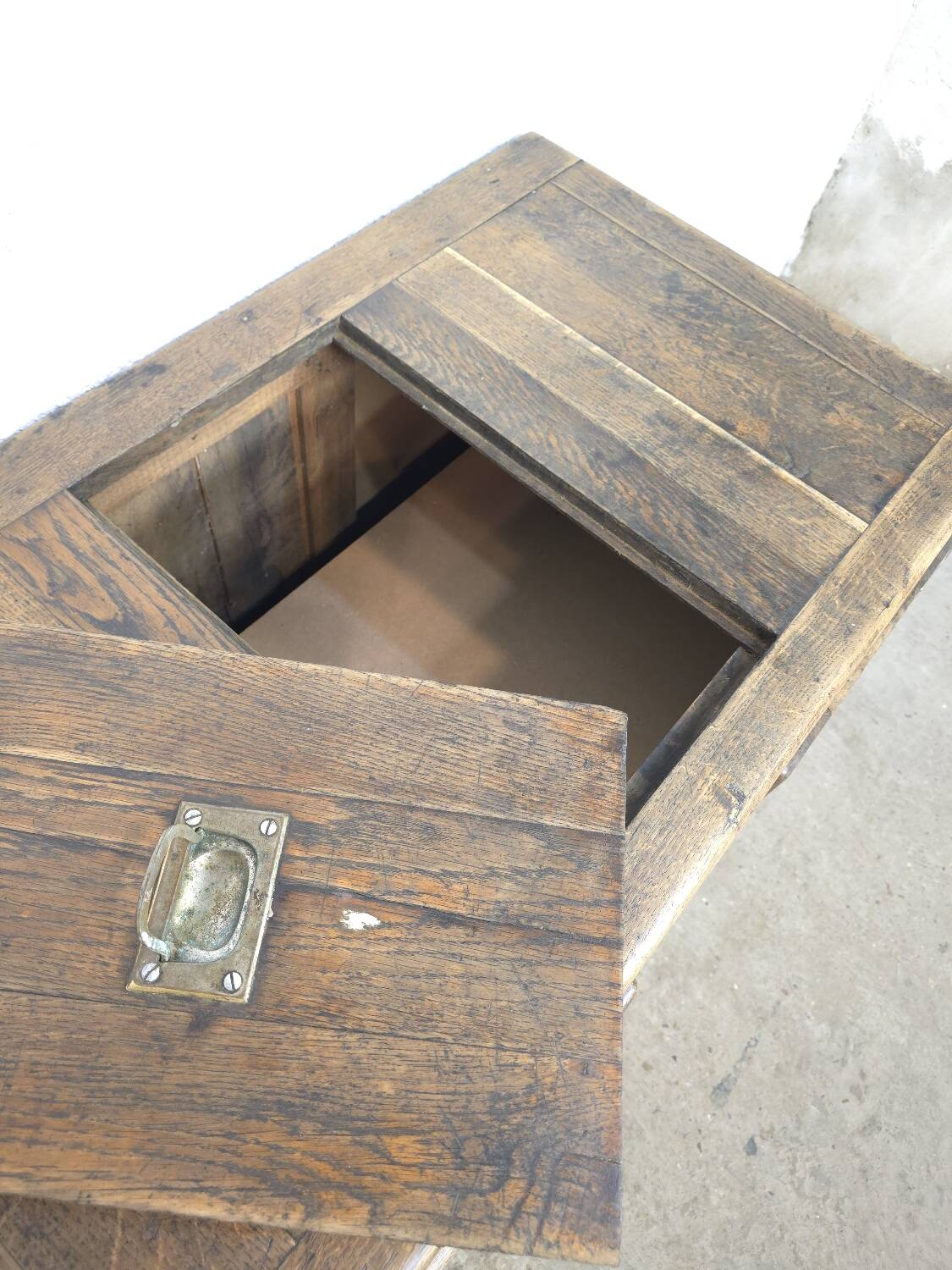 Old icebox cabinet circa 1920