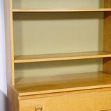 Modular Oak Shelving and Sideboard Set, 1960s