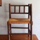 Handmade chair fireside