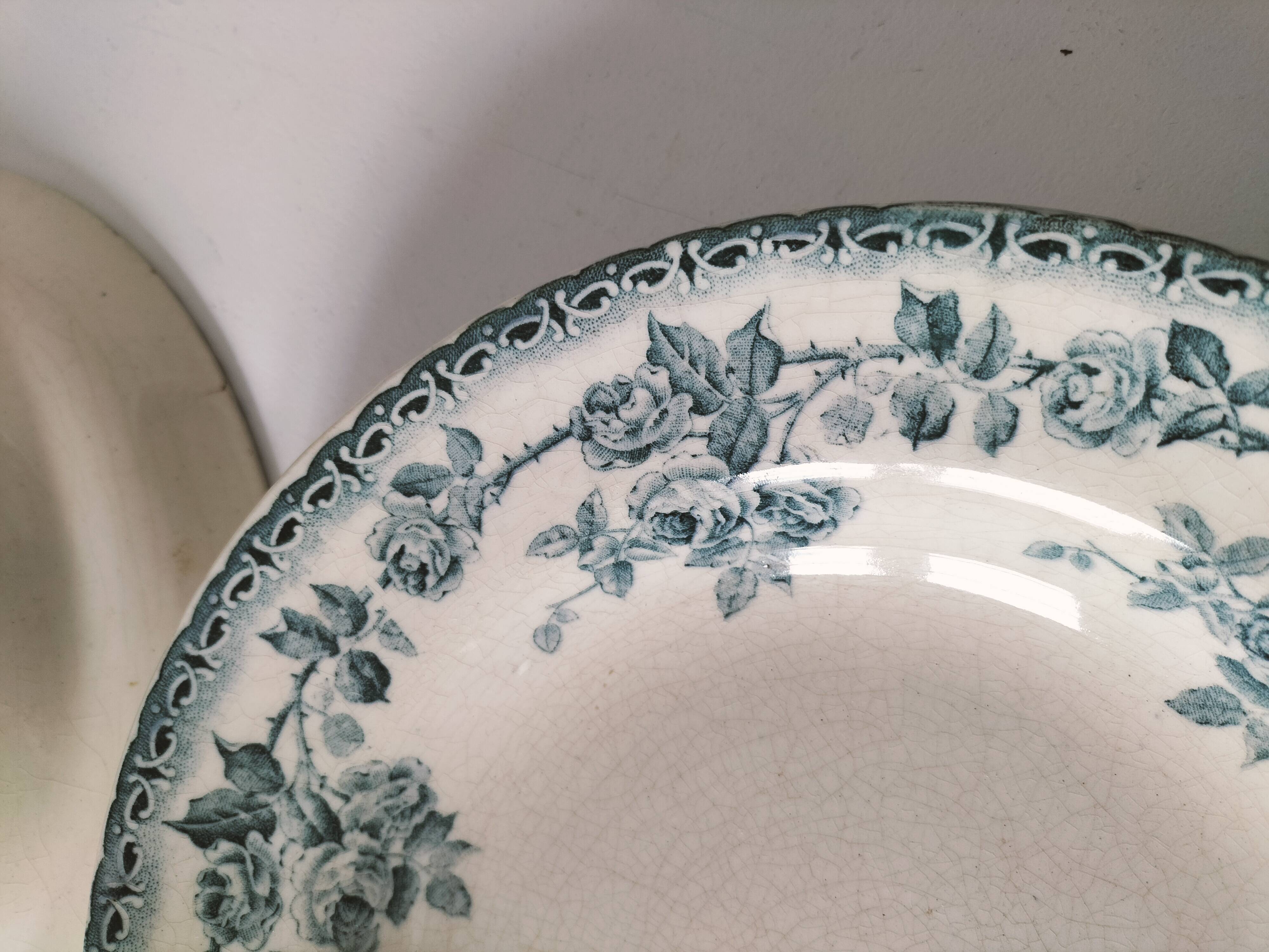 Duo Assiettes creuses Boulenger Choisy le Roi