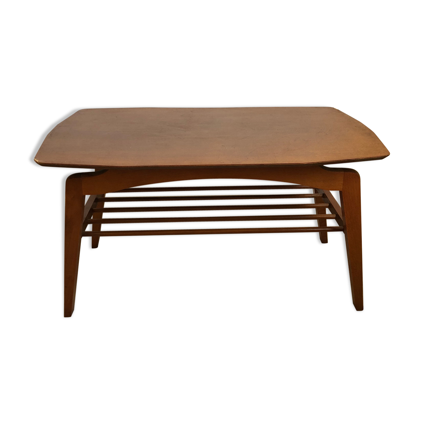 Table basse anglaise cws ltd 75x45cm vintage 1960